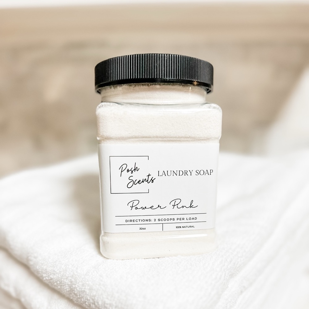 Posh Scents | Power Pink | Laundry Soap | 32oz